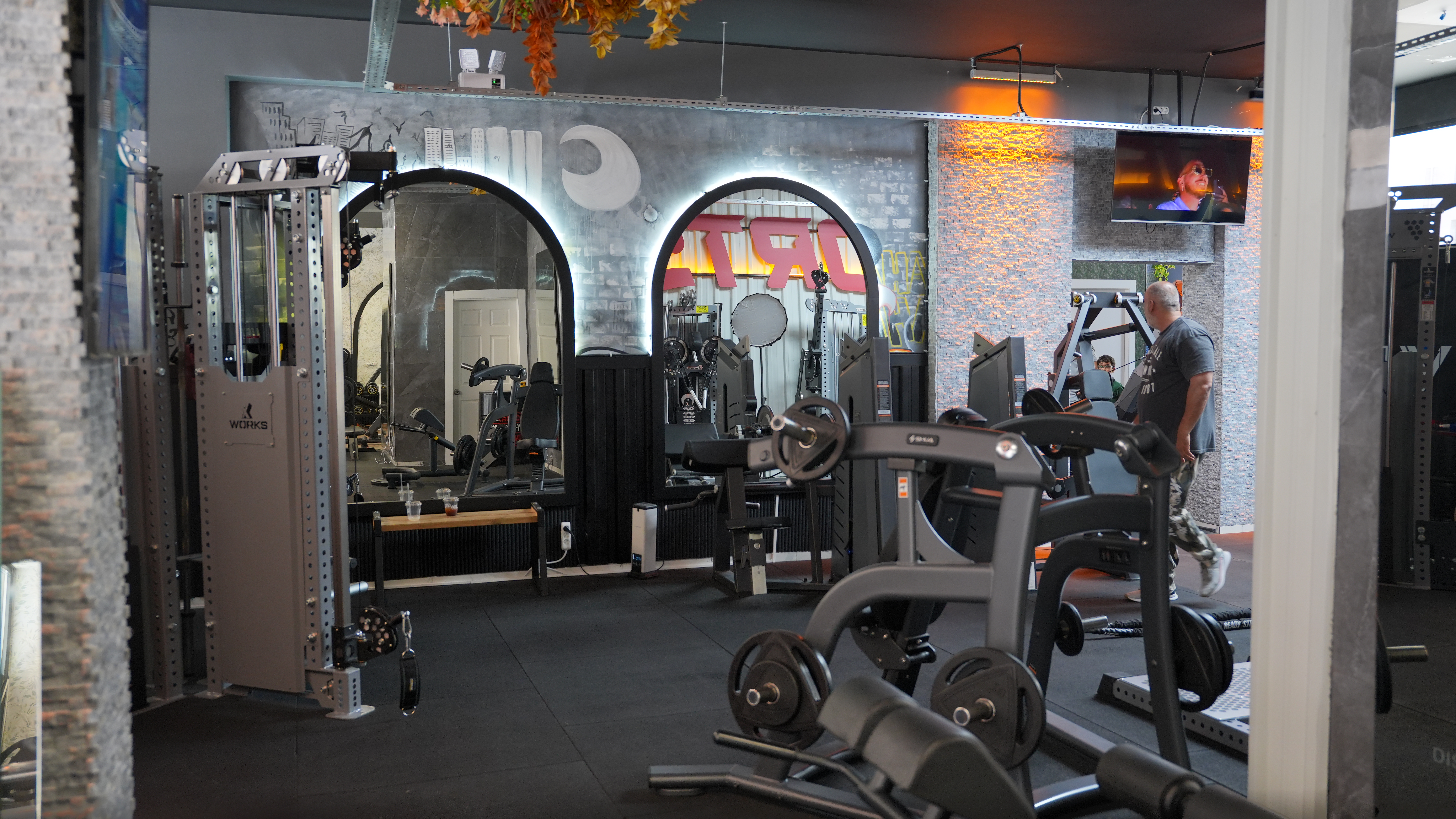 Atakent fitness club premium antrenman atmosferi